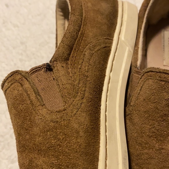 UGG Chestnut suede leather slip-ons -size 7 - Picture 4 of 6